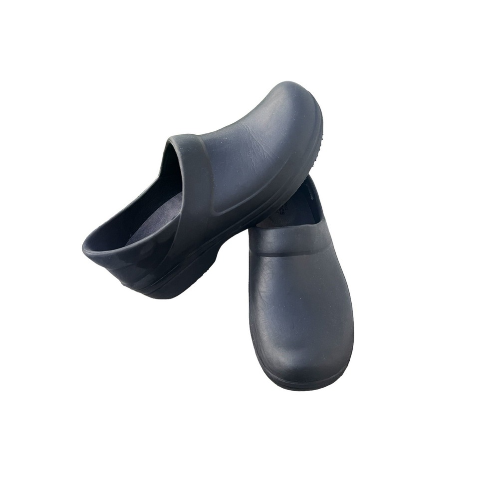 Crocs Clogs Dual Comfort Neria Clog‎ Women's Size 10 Nurse Shoes Black Non-Slip